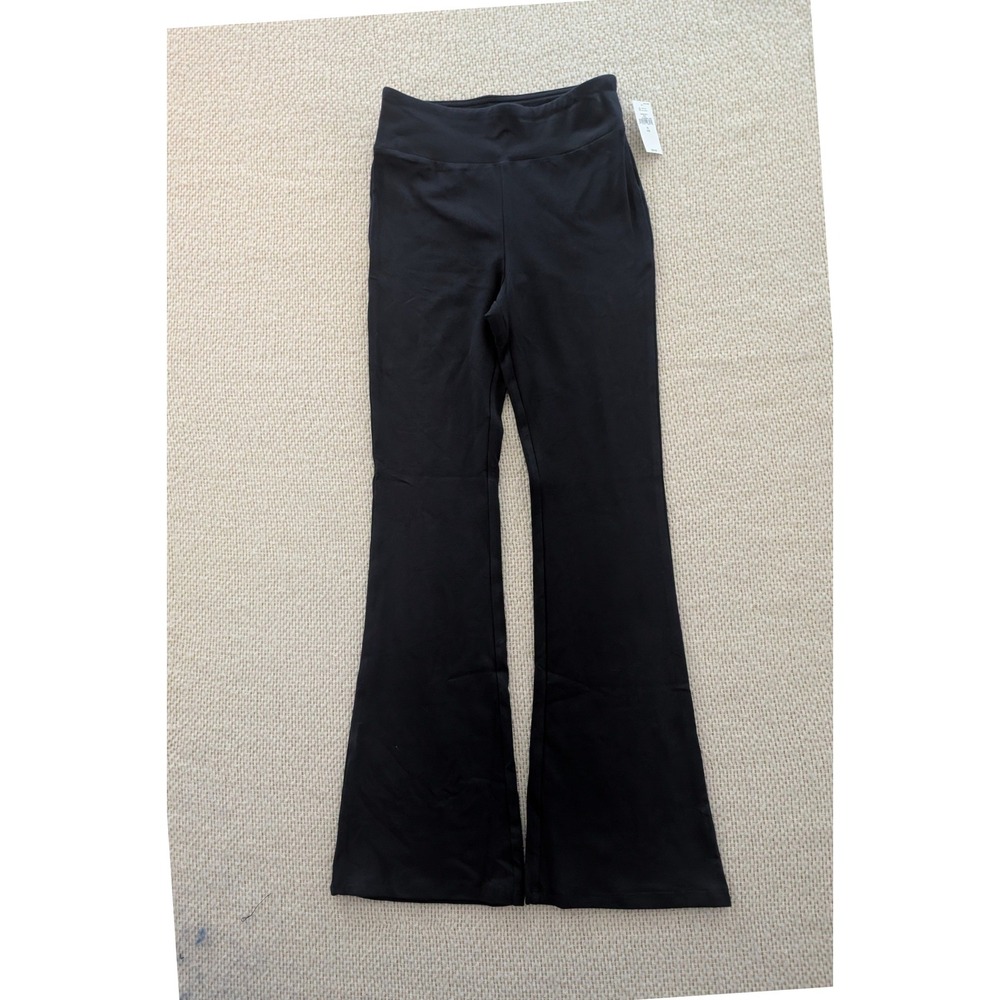 Gap Kids Girls Flare Leggings Navy XL 12 Cotton Blend Stretch Yoga Pants NEW